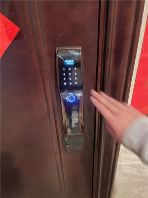 指纹锁安装